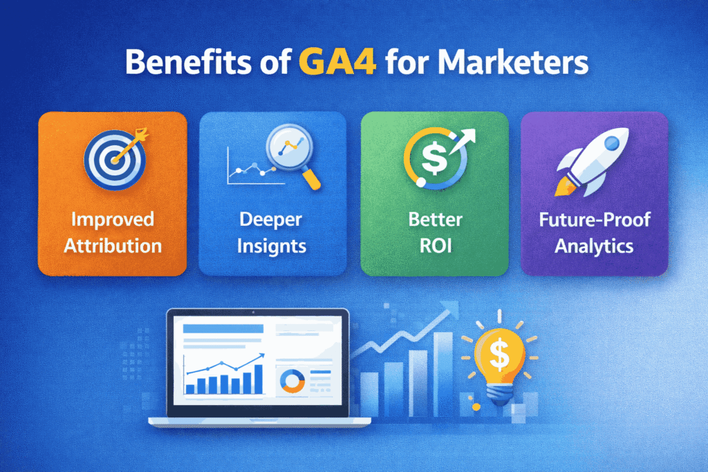 Benefits of GA4 for Marketers