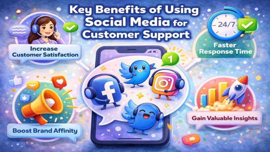 Key Benefits of Using Social Media for Customer Support