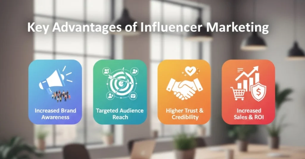 Key Advantages of Influencer Marketing