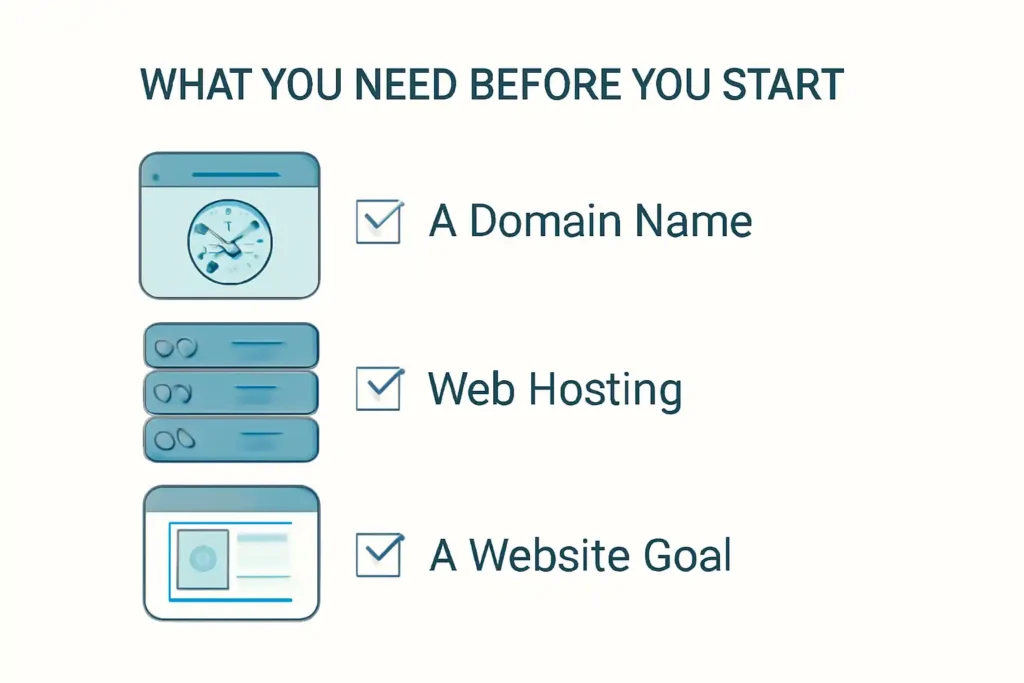 What You Need Before You Start