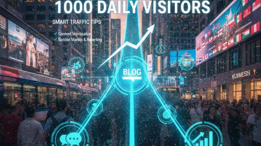 Get 1000 Daily Visitors to Your Blog